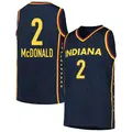 Men's Aari McDonald ＃2 Explorer Edition Victory Navy Indiana Fever 2021 Jersey