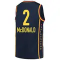 Men's Aari McDonald ＃2 Explorer Edition Victory Navy Indiana Fever 2021 Jersey
