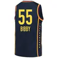 Men's Chloe Bibby ＃55 Explorer Edition Victory Navy Indiana Fever 2021 Jersey