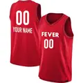 Men's Custom ＃00 Rebel Edition Victory Red Indiana Fever 2023 Jersey