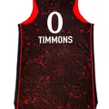 Men's Jessica Timmons ＃0 Rebel Edition Victory Black Indiana Fever 2021 Jersey