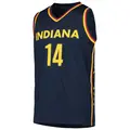 Men's Jillian Alleyne ＃14 Explorer Edition Victory Navy Indiana Fever 2021 Jersey