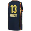 Men's Justine Pissott ＃13 Explorer Edition Victory Navy Indiana Fever 2021 Jersey