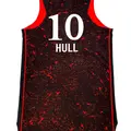 Men's Lexie Hull ＃10 Rebel Edition Victory Black Indiana Fever 2021 Jersey