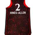 Men's Myisha Hines-Allen ＃2 Rebel Edition Victory Black Indiana Fever 2021 Jersey