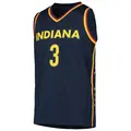 Men's Raven Johnson ＃3 Explorer Edition Victory Navy Indiana Fever 2021 Jersey