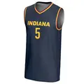 Men's Shey Peddy ＃5 Replica Navy Indiana Fever Lightweight Jersey