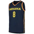 Men's Sophie Cunningham ＃8 Explorer Edition Victory Navy Indiana Fever 2021 Jersey