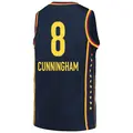 Men's Sophie Cunningham ＃8 Explorer Edition Victory Navy Indiana Fever 2021 Jersey