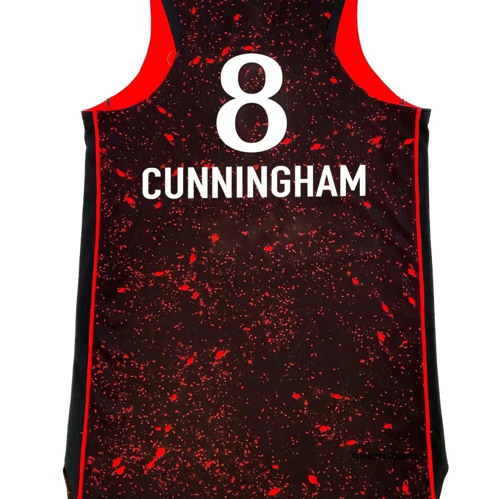 Men's Sophie Cunningham #8 Rebel Edition Victory Black Indiana
