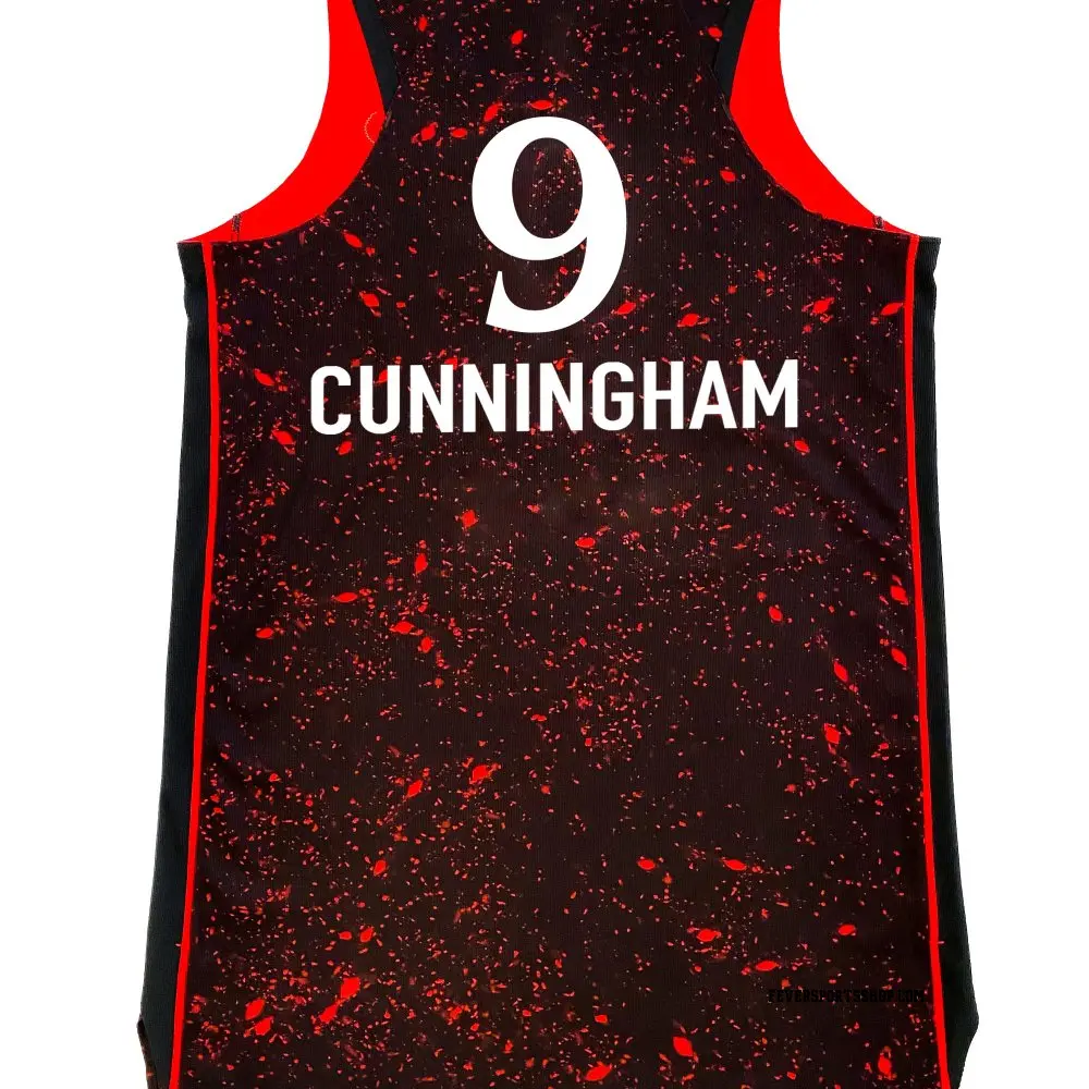 Men's Sophie Cunningham #9 Rebel Edition Victory Black Indiana