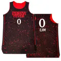 Men's Yvonne Ejim ＃0 Rebel Edition Victory Black Indiana Fever 2021 Jersey