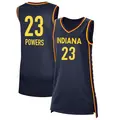 Women's Aerial Powers ＃23 Explorer Edition Victory Navy Indiana Fever 2021 Jersey