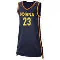 Women's Aerial Powers ＃23 Explorer Edition Victory Navy Indiana Fever 2021 Jersey