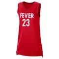 Women's Aerial Powers ＃23 Rebel Edition Victory Red Indiana Fever 2023 Jersey