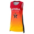Women's Aliyah Boston ＃7 Explorer Edition Victory Orange Indiana Fever 2025 All-Star Game Jersey