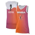 Women's Aliyah Boston ＃7 Game Pink Indiana Fever 2024 All-Star Victory Jersey