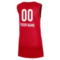 Women's Custom ＃00 Rebel Edition Victory Red Indiana Fever 2023 Jersey