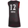 Women's Damiris Dantas ＃12 Rebel Edition Victory Black Indiana Fever 2021 Jersey