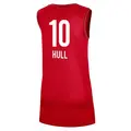 Women's Lexie Hull ＃10 Rebel Edition Victory Red Indiana Fever 2023 Jersey
