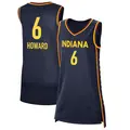 Women's Natasha Howard ＃6 Explorer Edition Victory Navy Indiana Fever 2021 Jersey