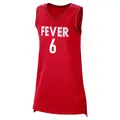 Women's Natasha Howard ＃6 Rebel Edition Victory Red Indiana Fever 2023 Jersey