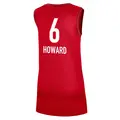 Women's Natasha Howard ＃6 Rebel Edition Victory Red Indiana Fever 2023 Jersey