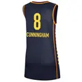Women's Sophie Cunningham ＃8 Explorer Edition Victory Navy Indiana Fever 2021 Jersey