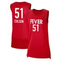 Women's Sydney Colson ＃51 Rebel Edition Victory Red Indiana Fever 2023 Jersey