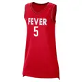Women's Victaria Saxton ＃5 Rebel Edition Victory Red Indiana Fever 2023 Jersey