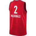Youth Aari McDonald ＃2 Rebel Edition Victory Red Indiana Fever 2023 Jersey