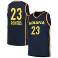 Youth Aerial Powers ＃23 Explorer Edition Victory Navy Indiana Fever 2021 Jersey