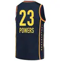 Youth Aerial Powers ＃23 Explorer Edition Victory Navy Indiana Fever 2021 Jersey