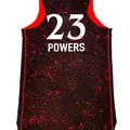 Youth Aerial Powers ＃23 Rebel Edition Victory Black Indiana Fever 2021 Jersey