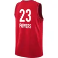 Youth Aerial Powers ＃23 Rebel Edition Victory Red Indiana Fever 2023 Jersey
