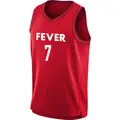 Youth Aliyah Boston ＃7 Rebel Edition Victory Red Indiana Fever 2023 Jersey