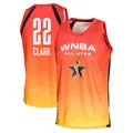 Youth Caitlin Clark ＃22 Explorer Edition Victory Orange Indiana Fever 2025 All-Star Game Jersey