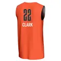 Youth Caitlin Clark ＃22 Replica Orange Indiana Fever 2024 All-Star Game Lightweight Jersey