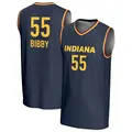 Youth Chloe Bibby ＃55 Replica Navy Indiana Fever Lightweight Jersey