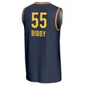 Youth Chloe Bibby ＃55 Replica Navy Indiana Fever Lightweight Jersey