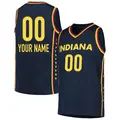 Youth Custom ＃00 Explorer Edition Victory Navy Indiana Fever 2021 Jersey
