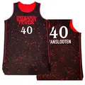 Youth Grace VanSlooten ＃40 Rebel Edition Victory Black Indiana Fever 2021 Jersey