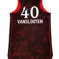 Youth Grace VanSlooten ＃40 Rebel Edition Victory Black Indiana Fever 2021 Jersey