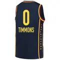 Youth Jessica Timmons ＃0 Explorer Edition Victory Navy Indiana Fever 2021 Jersey