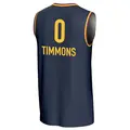 Youth Jessica Timmons ＃0 Replica Navy Indiana Fever Lightweight Jersey