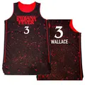 Youth Kristy Wallace ＃3 Rebel Edition Victory Black Indiana Fever 2021 Jersey
