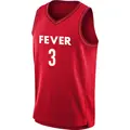 Youth Kristy Wallace ＃3 Rebel Edition Victory Red Indiana Fever 2023 Jersey