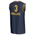 Youth Kristy Wallace ＃3 Replica Navy Indiana Fever Lightweight Jersey