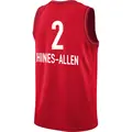 Youth Myisha Hines-Allen ＃2 Rebel Edition Victory Red Indiana Fever 2023 Jersey