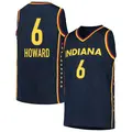 Youth Natasha Howard ＃6 Explorer Edition Victory Navy Indiana Fever 2021 Jersey